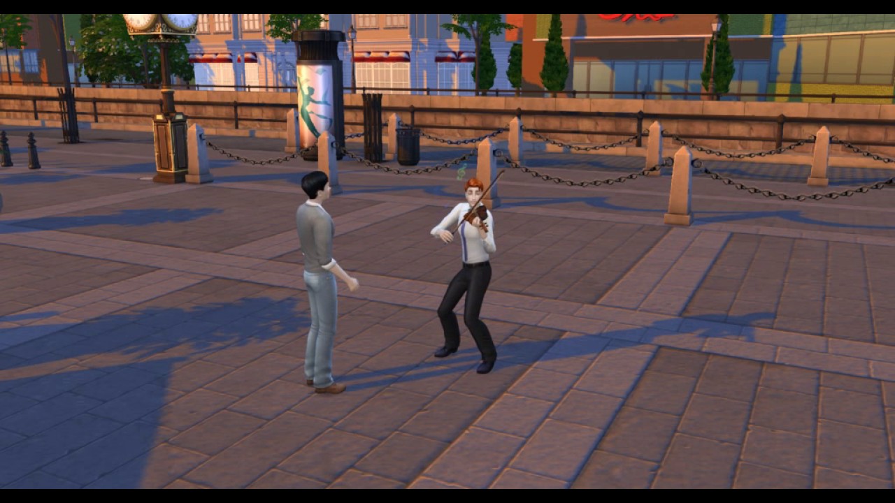 The Sims 4 Avant Garde Violin, EPK7 YouTube