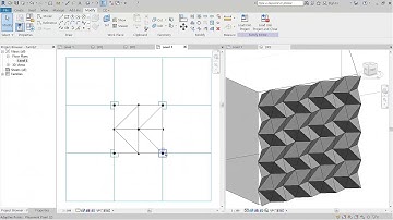 Revit Zig Zag facade 001