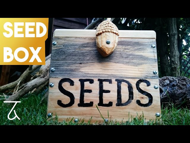 Seed Box from Pallet Wood [Woodworking Project] 