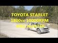 Toyota starlet 1800cc 10000rpm wrc hunter pure sound