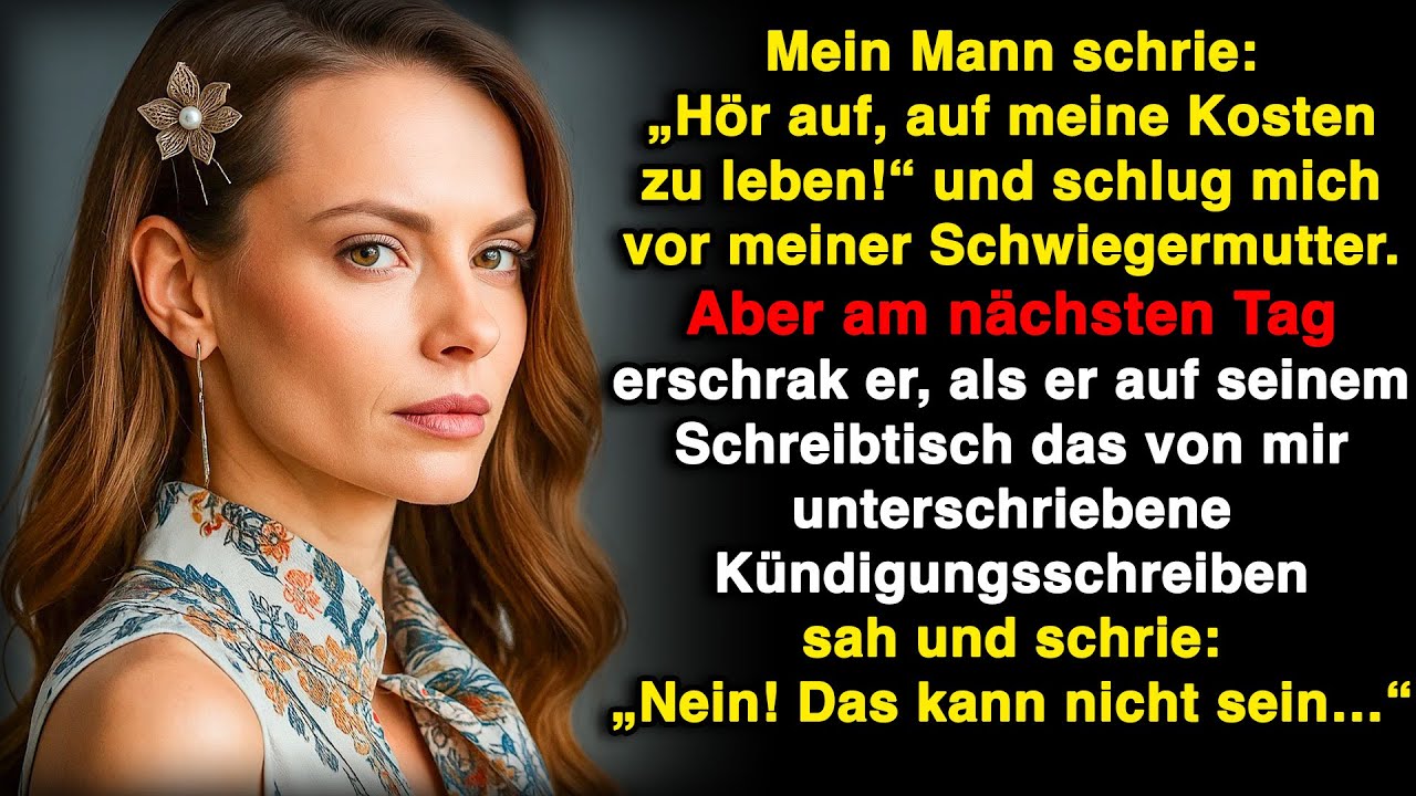 Mein Mann schrie: 