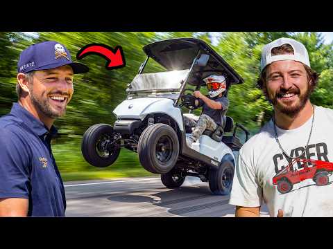 We Built A 100 Mph Golf Cart For Bryson Dechambeau