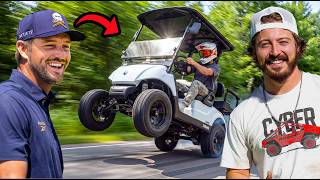 We Built A 100 MPH Golf Cart For Bryson Dechambeau