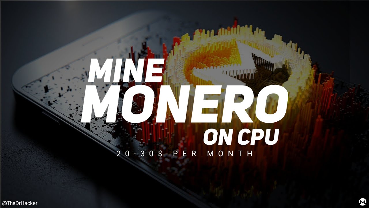 HOW TO MINE MONERO (XMR) ON CPU IN 2022| EARN 20-30$ PER MONTH | CLOUD ...