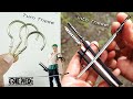 Forging a $1 hook into Roronoa Zoro Triple Sword- One Piece cosplay