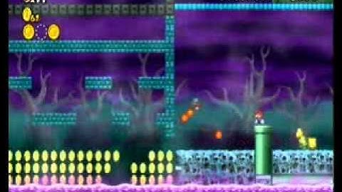 NSMB Wii Custom Level - Mysterious Forest (Hard Way)
