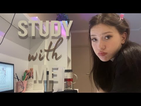 study with me/ встаю в 5 утра🫣📚💀 *очень продуктивный день*