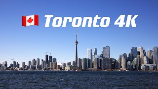 10 Best Places to Visit in Toronto in 4K ULTRA HD 60 FPS | CN Tower | Dundas Square | TORONTO EP2