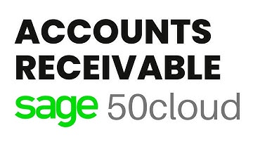 Sage 50cloud Accounting Accounts Receivable