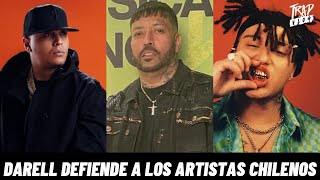 DARELL defiende a los artistas CHILENOS de los comentarios de ALEX GÁRGOLAS y le mandó fuego 🔥🔥