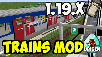 TRAINS MOD 1.19.4 minecraft - how to download & install Minecraft Transit Railway (with FABRIC)