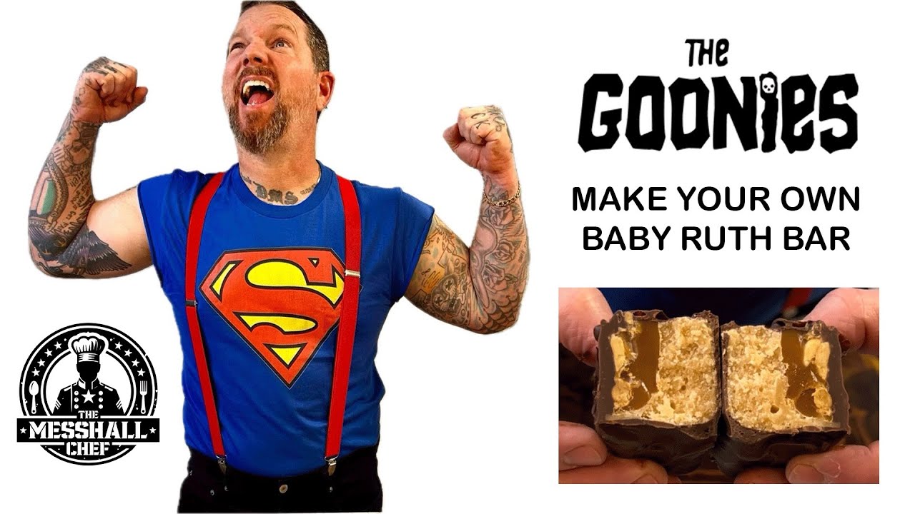 I Made THE GOONIES Inspired Baby Ruth Candy Bar