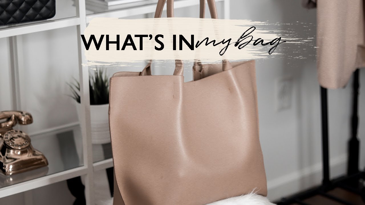 WHAT'S IN MY BAG I EVERYDAY ESSENTIALS - YouTube
