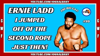 Ernie Ladd "I Jumped Off Of The Second Rope Just Then" (1980) (Championship Wrestling From Florida)