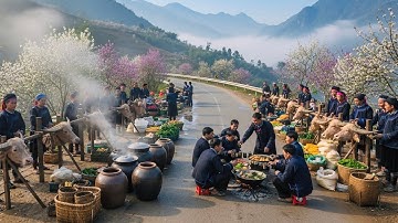 ẨM THỰC CHỢ PHIÊN VÙNG CAO TOÀN MÓN NGON KHÓ CƯỠNG