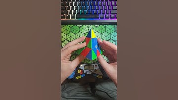 Pyraminx Solve of the Day 4/7 - 1.64 #rubikscube #pyraminx #cubing #puzzle #shorts