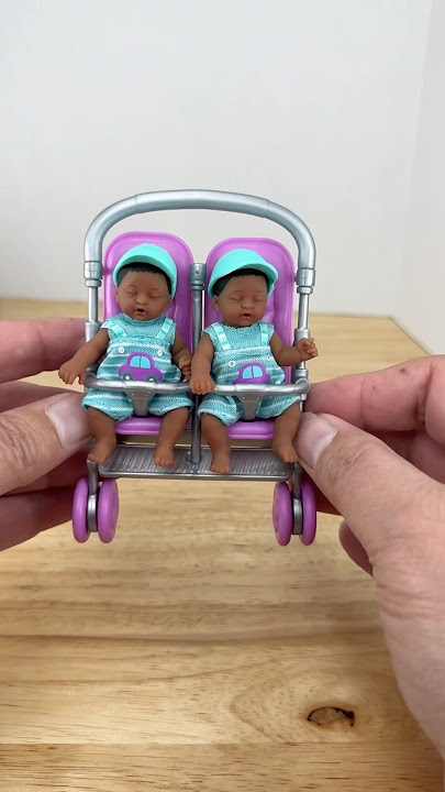 The Twins! My Mini Baby Series 2 so adorable!🥰 #asmr #minibrands #zuru #toyunboxing