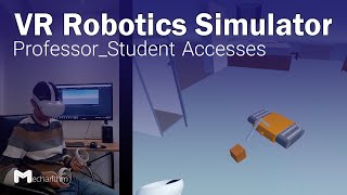 VR Robotics Simulator: Professor-Student Accesses (15/15) | VR Tutorials for Beginners Profile