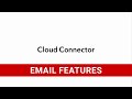Canon Cloud Connector - Email Features
