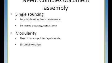 Advantages of DITA for the Life Sciences - DCL Learning Series Webinar