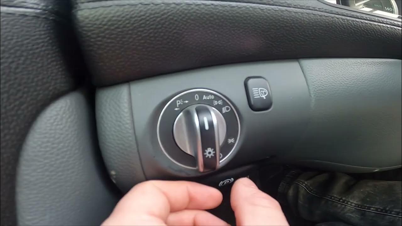 How to Enable or Disable Dipped Beam in Mercedes SL55 R230 ( 2001