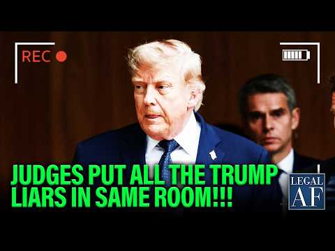 Thumbnail for Trump SPIRALS as MULTIPLE Federal Judges Take Turns BLOCKING his Favorite Un-American PROJECTS!!!