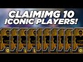CLAIMING 10 ICONIC PLAYERS IN MADDEN MOBILE 24! SO MANY ICONICS! Madden Mobile 24