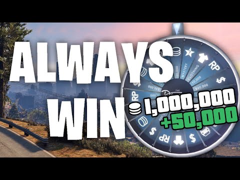 GTA Online How To ALWAYS Win At The Casino And Unlimited Wheel Spins!
