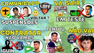 LUCCA FORA da NOISE ? LBFF COMUNICADO ! NOBRU NAO VAI JOGAR ? LOUD NAO VAI CONTRATAR ! JOTA e NEXT ?