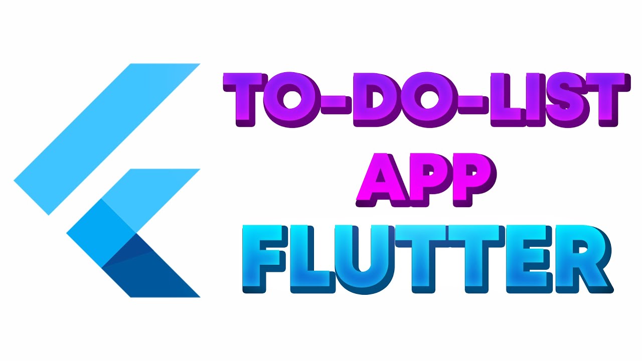 TO DO LIST APP | FLUTTER TUTORIAL - YouTube