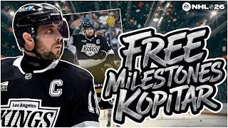 FREE MILESTONES KOPITAR AND CRAZY PULL! | NHL 26