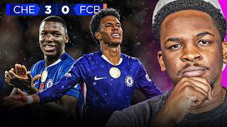 Men Vs Boys..chelsea Absolutely Bullied Barcelona. Chelsea 3-0 Barcelona.