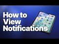 Where Are Notifications on iPad? How to View & Clear Them