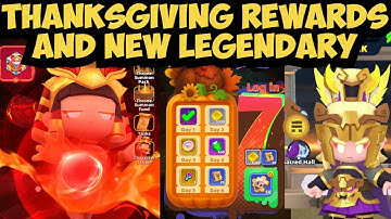 New Thanksgiving Rewards Event and First Legendary Review | Archero 2