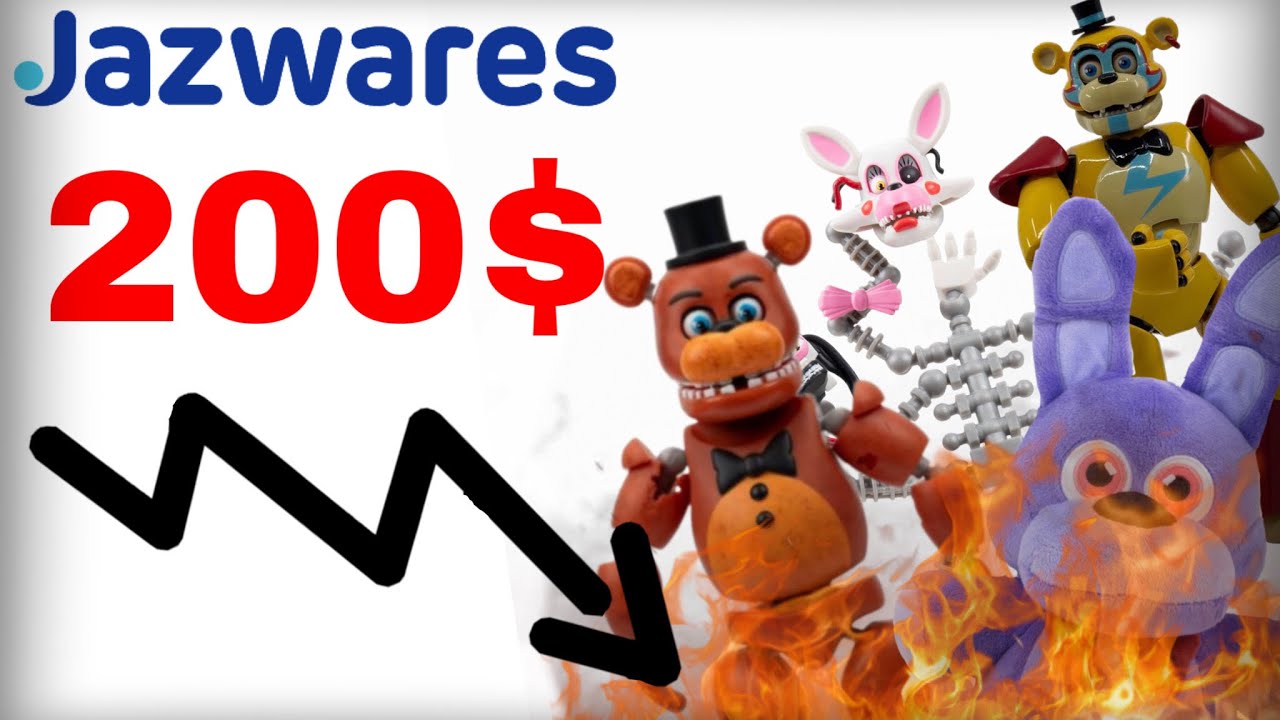 Вот почему мерч JAZWARES по FNAF такой дорогой…