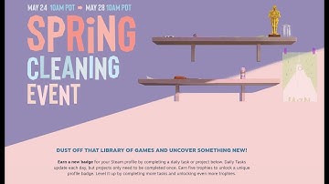 + Steam Spring Cleaning Event + All you need to know + Badges + Free Games +
