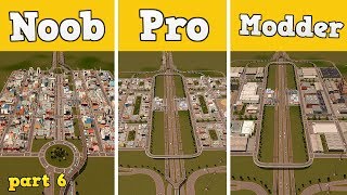 Noob VS Pro VS Modder  Building the perfect Industrial Area in Cities: Skylines