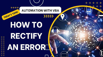 How to rectify an error | Debugging