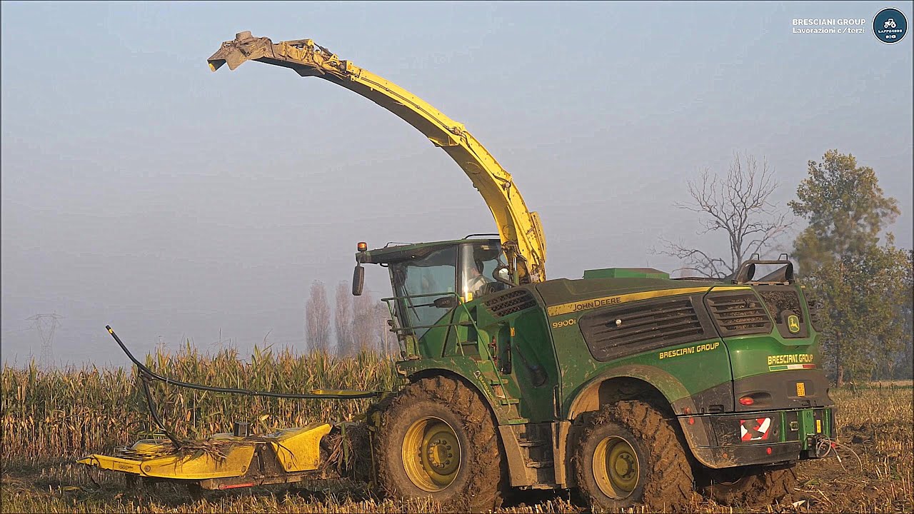 JD - 9900i | 2 6R & 2 7000 series + Vaia trailers - Bresciani Group - Corn silage 2024
