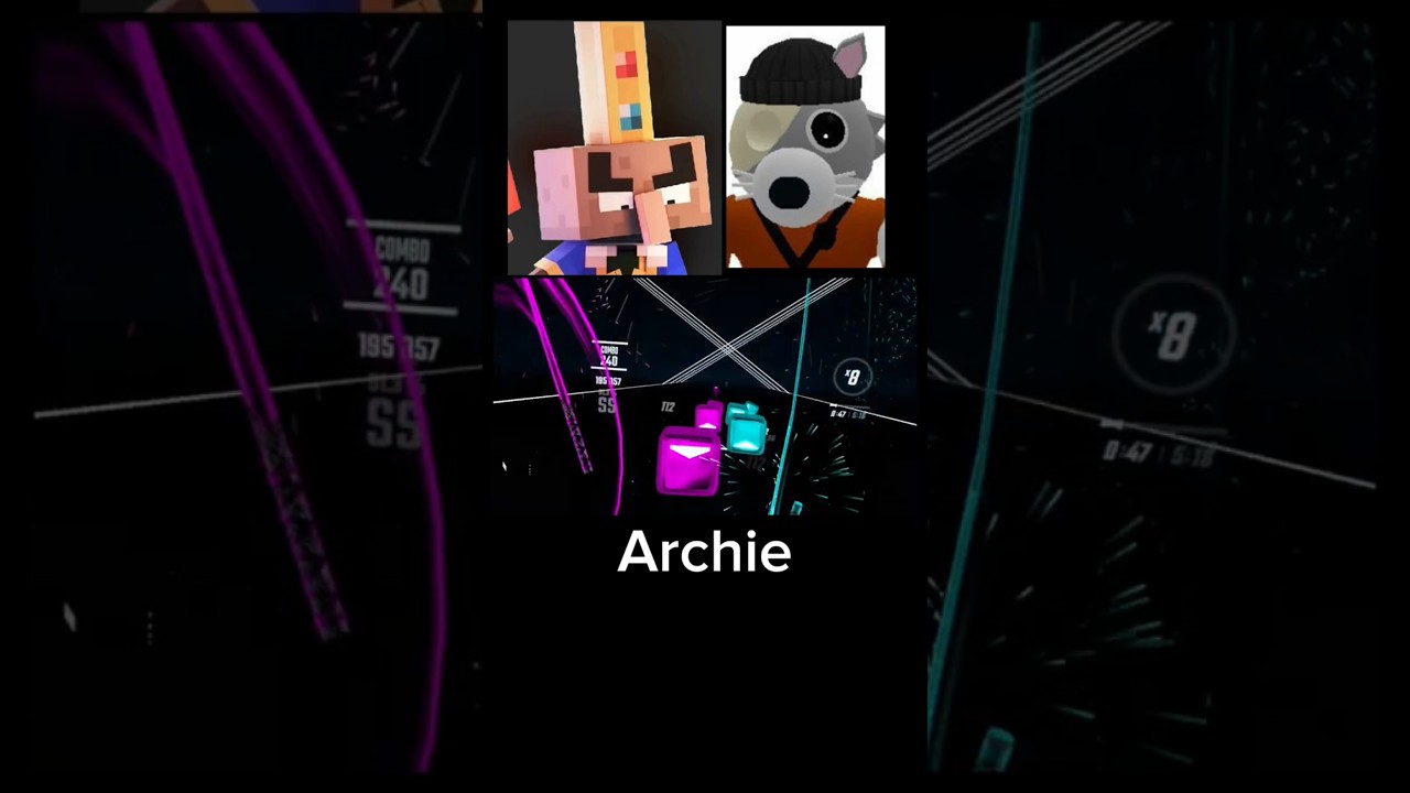 Archie in Beat Saber!! 