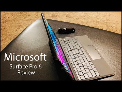 Microsoft Surface Pro 6 Artist review - YouTube