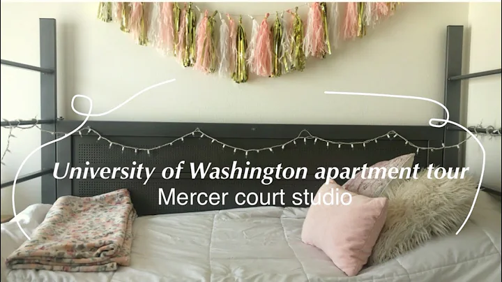 Seattle Studio Apartment tour// UW Mercer Court