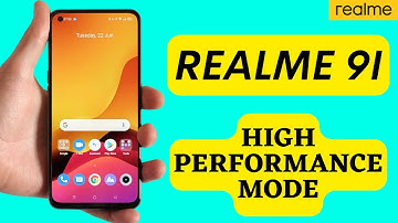 REALME 9i High Performance mode for Games || FPS Boost