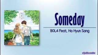 BOL4 – Someday (여름날) (Feat. Ha Hyun Sang) [Rom|Eng Lyric]