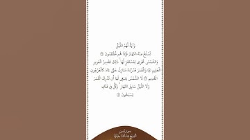 تلاوة في دقيقة سورة يس الآيات ٣٧   ٤٠ الشيخ عبدالله خياط