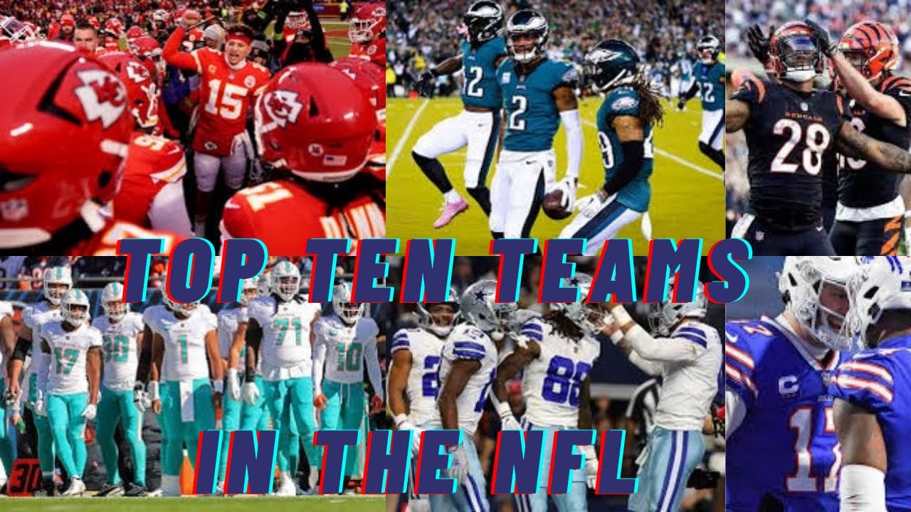 Top Ten Teams in the NFL YouTube