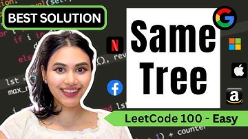 Same Tree - LeetCode 100 - Python #blind75 #leetcode