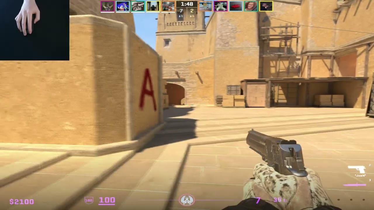 1 Sens 800 DPI 280HZ (Handcam)