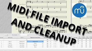 MuseScore Tutorial 11 - MIDI File Import and Cleanup [Intermediate] screenshot 3