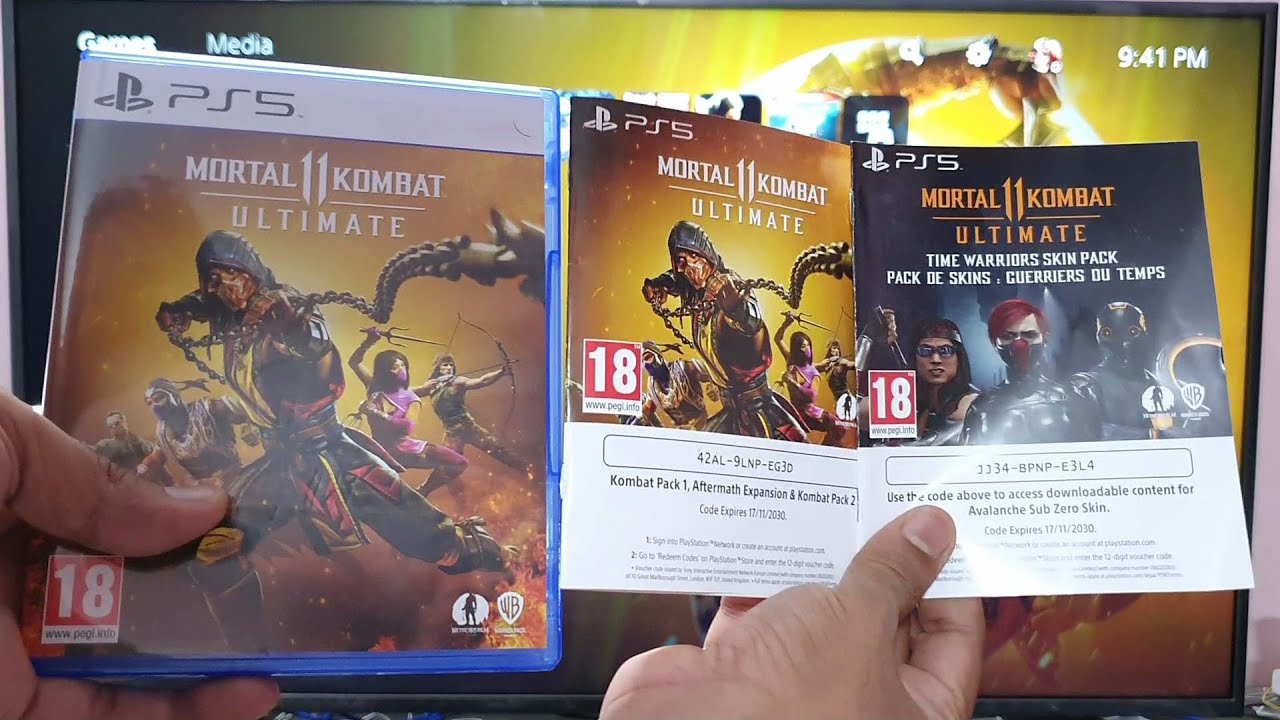 Mortal Kombat 11 Ultimate (PS5 / Playstation 5) with Kombat Pack 1,  Aftermath and Kombat Pack 2 